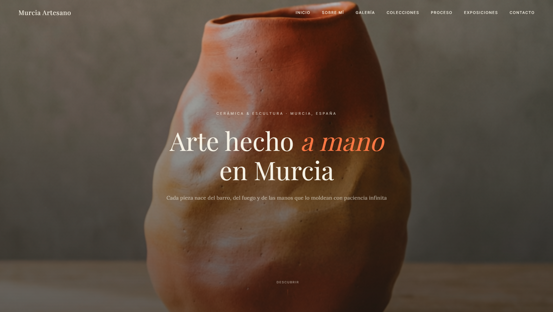 Portfolio cerámica artesana trilingüe